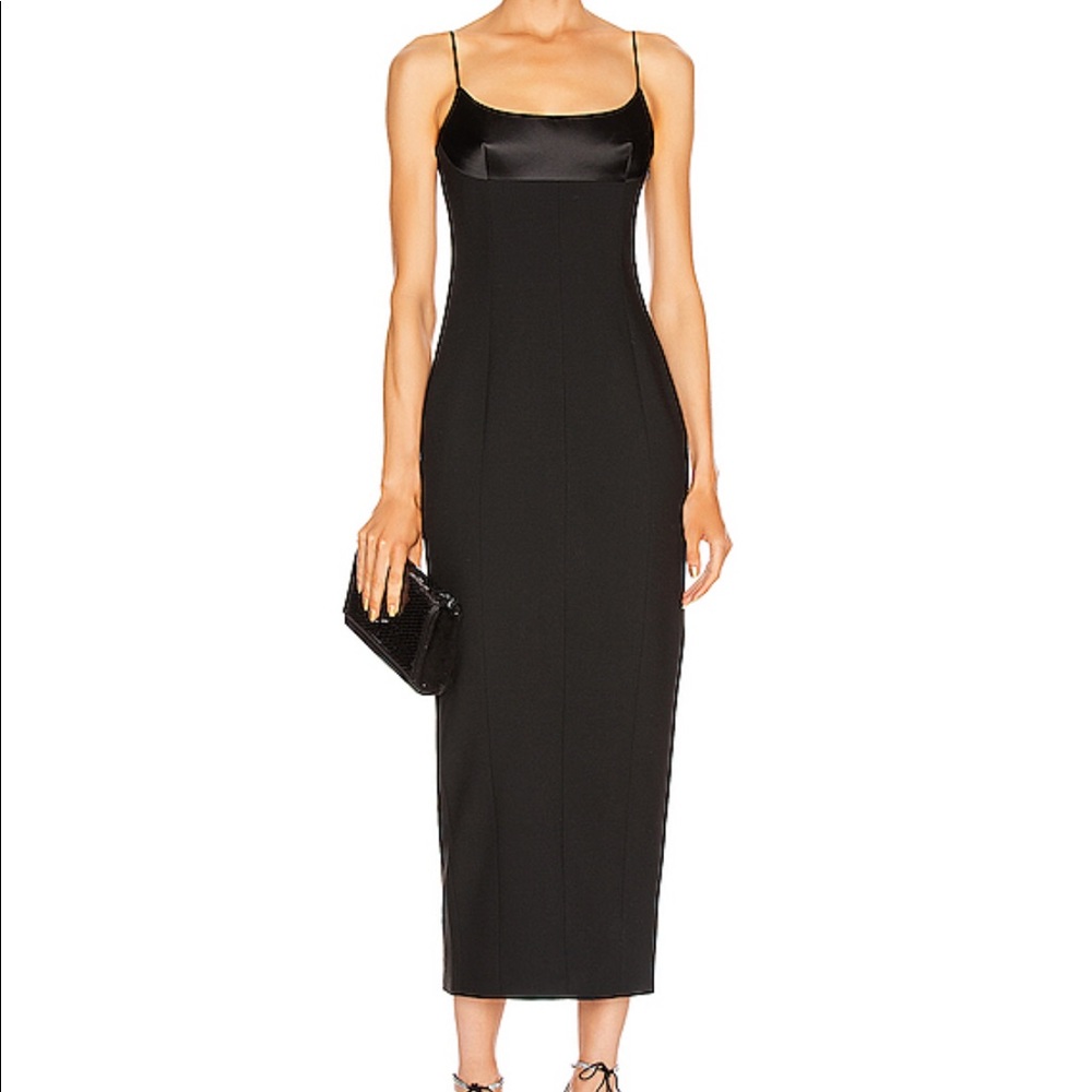 NWT Alexander Wang Tuxedo Cup Gown - Picture 3 of 11